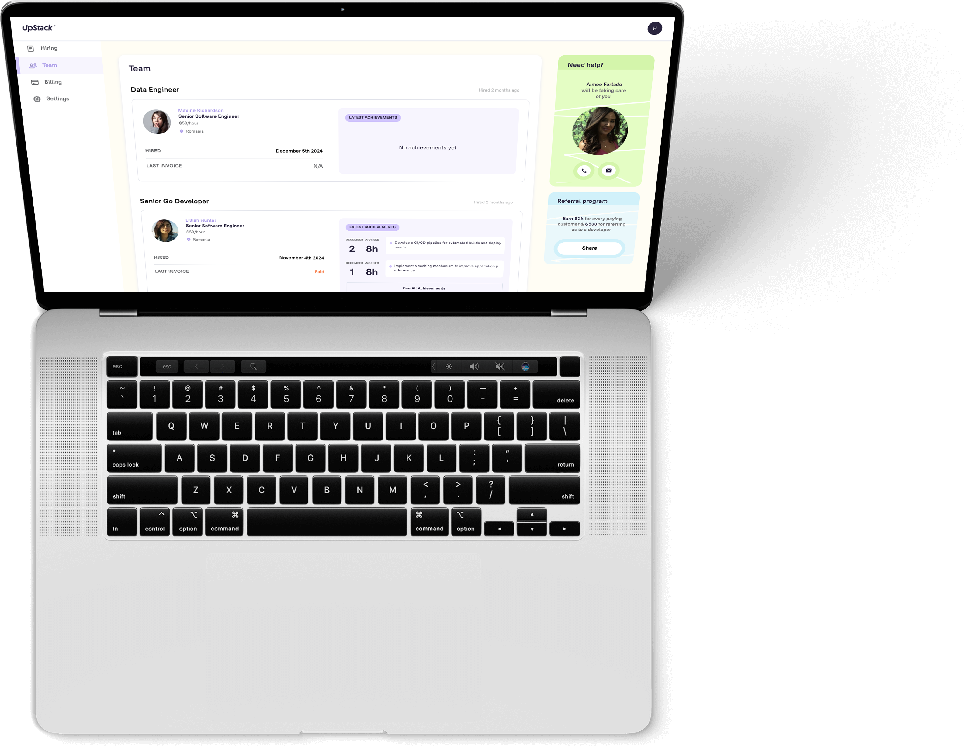 Upstack Platform to Hire Remote Developers